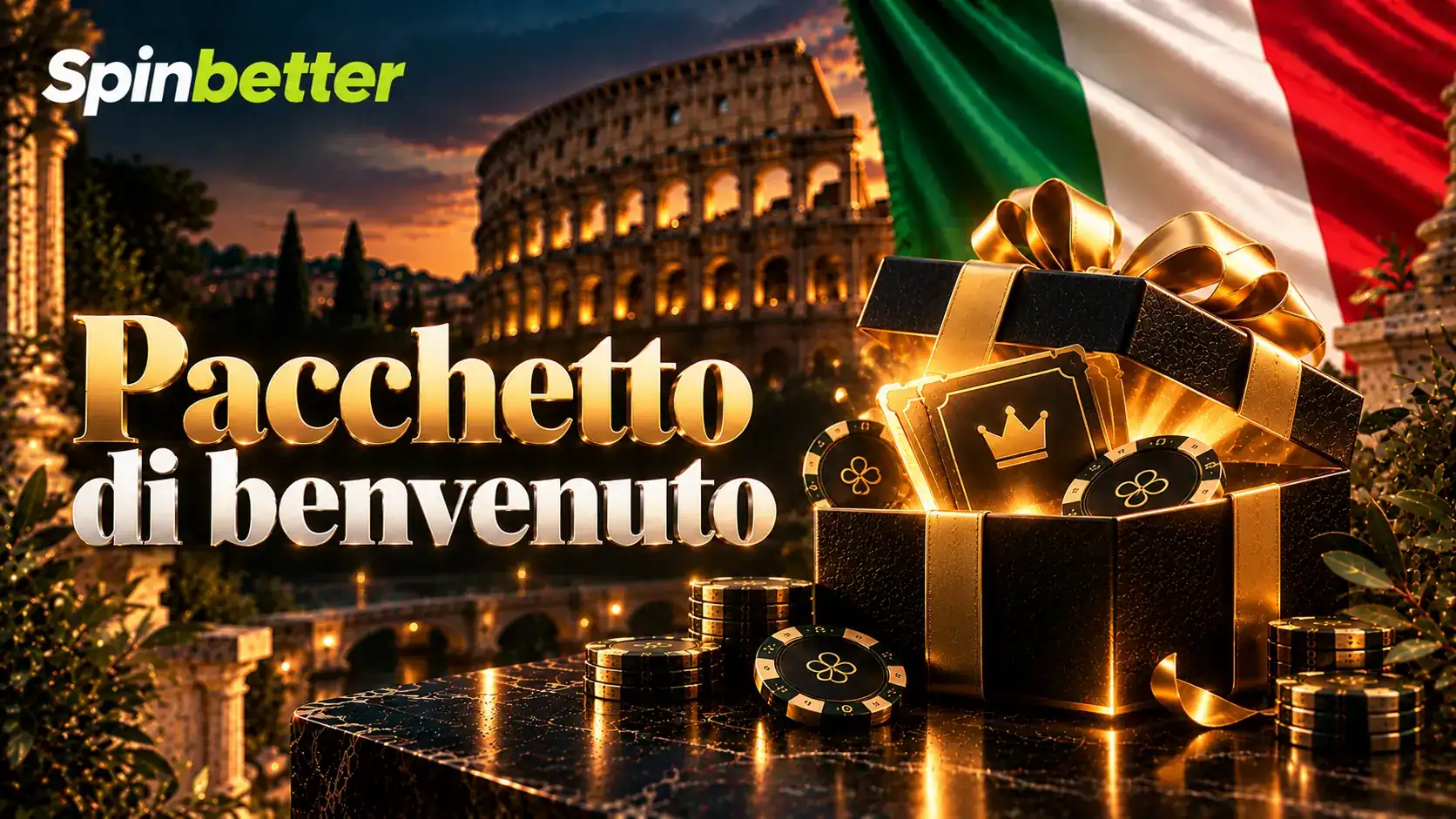 Che cosa comprende il bonus SpinBetter di benvenuto